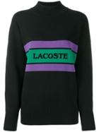 Lacoste Live Logo Knit Jumper - Black