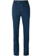 Incotex Slim Fit Chinos, Men's, Size: 32, Blue, Cotton