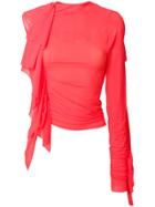 Maison Margiela Asymmetric Top - Pink