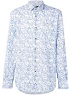Karl Lagerfeld Floral Print Shirt - Blue