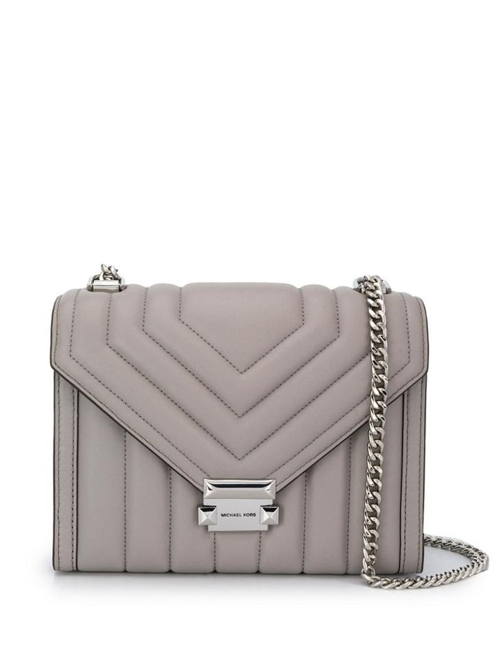 Michael Michael Kors Quilted Shoulder Bag - Grey