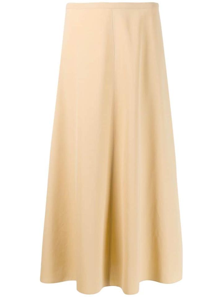Forte Forte Twill Midi Skirt - Neutrals