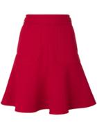 Red Valentino Flared A-line Skirt