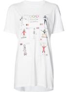 Unfortunate Portrait Fashion Olympics T-shirt, Women's, Size: Small, White, Cotton