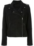 Munderingskompagniet 'buffy' Jacket, Women's, Size: 42, Black, Cotton/calf Leather/polyester
