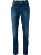 7 For All Mankind Relaxed Skinny 'los Angeles' Jeans, Women's, Size: 29, Blue, Cotton/polyester/spandex/elastane
