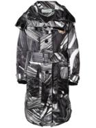 Off-white Printed Trench - Black