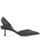Nicholas Kirkwood Polly Bouclé Slingback Pumps - Black