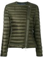 Moncler - 'amery' Jacket - Women - Feather Down/polyamide - S, Green, Feather Down/polyamide