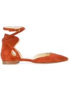 Sarah Flint Hannah Ballerinas - Yellow & Orange
