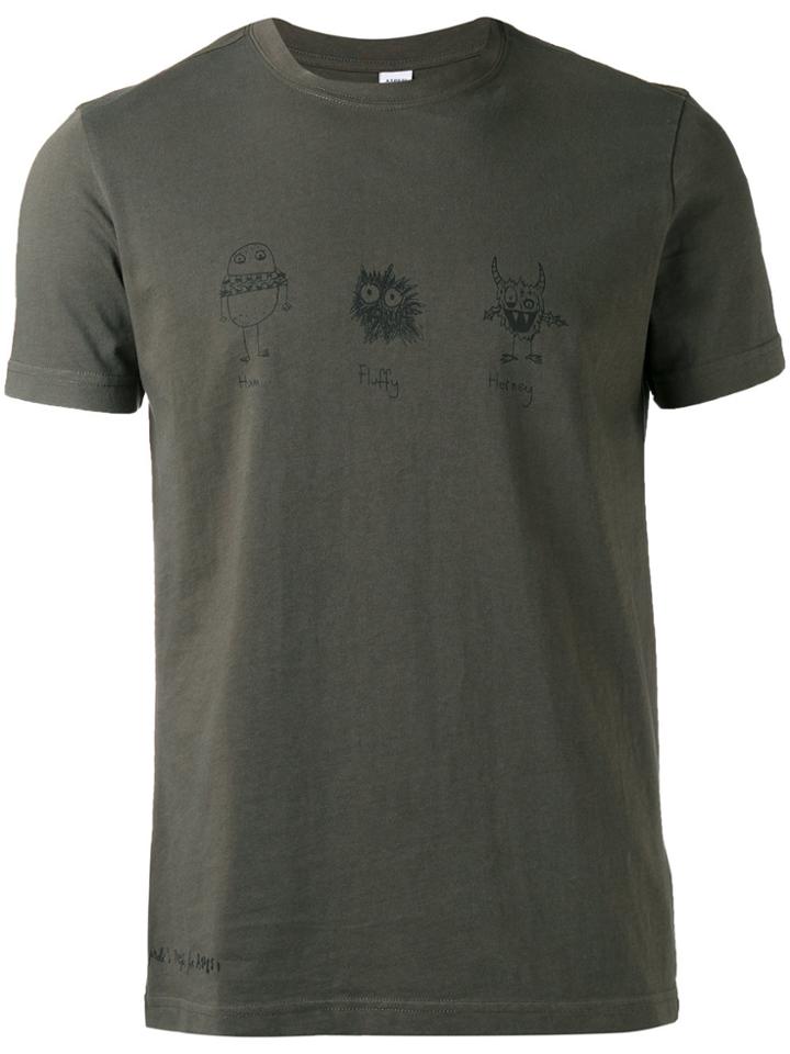 Aspesi '3 Mostri' T-shirt - Green