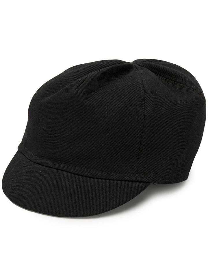 Mjb Baker Boy Style Cap - Black