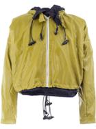 Cottweiler Layered Hooded Jacket - Green