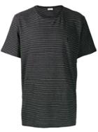 Saint Laurent Striped T-shirt - Black