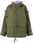 Junya Watanabe Comme Des Garçons - Oversize Parka Coat - Women - Nylon - S, Green, Nylon