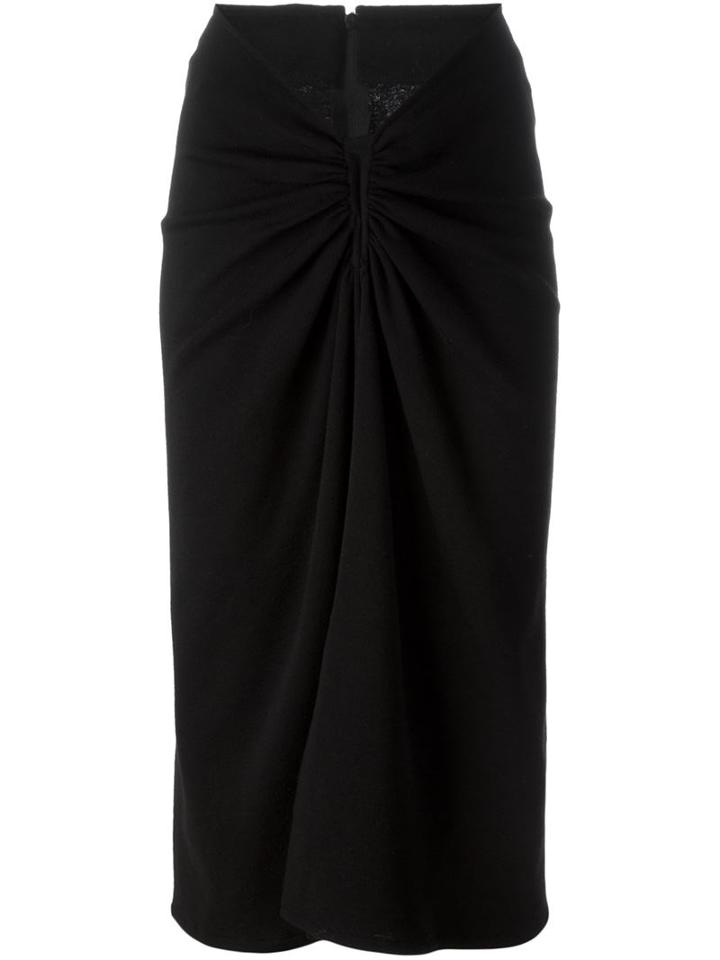 Moschino Vintage Ruched Waist Skirt