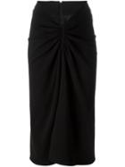 Moschino Vintage Ruched Waist Skirt