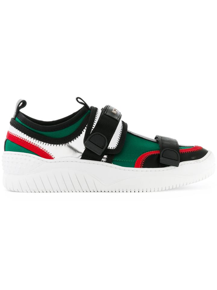 No21 Click-buckle Trainers - Green