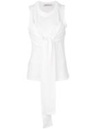 T By Alexander Wang Tied Detail Tank Top - White
