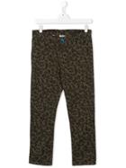Kenzo Kids Printed Chinos - Green