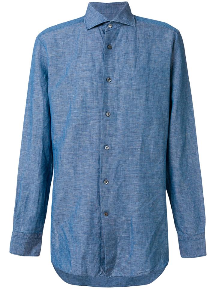 Ermenegildo Zegna Denim Shirt - Blue