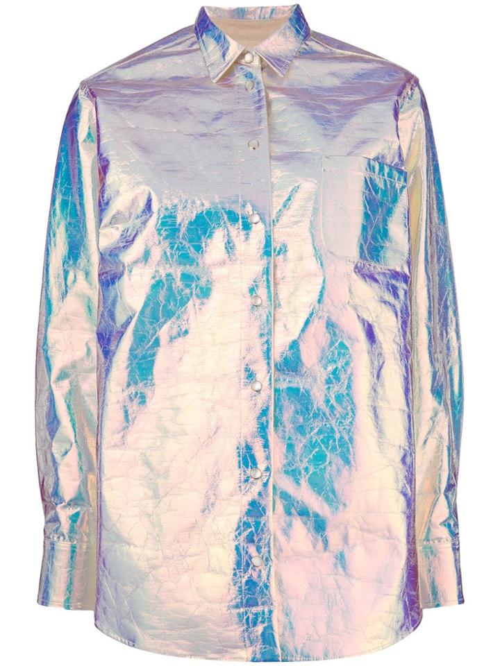 Sies Marjan Shine Effect Shirt - Metallic