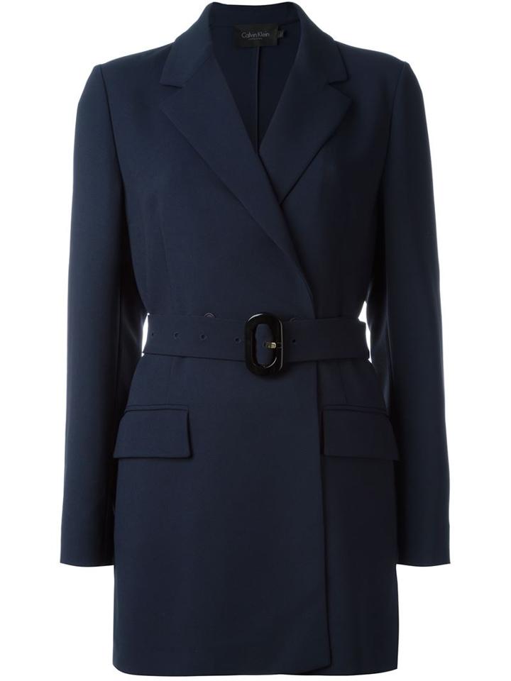 Calvin Klein Collection Belted Blazer Jacket