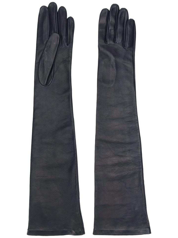 Gala Gloves Elbow Length Gloves - Blue