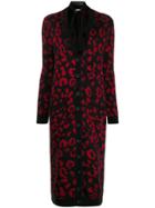 Red Valentino Red(v) Leo Rock Jacquard Cardigan - Black