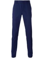 Lanvin Tapered Chino Trousers - Blue