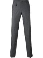 Incotex Slim Fit Chinos, Men's, Size: 56, Grey, Cotton/wool