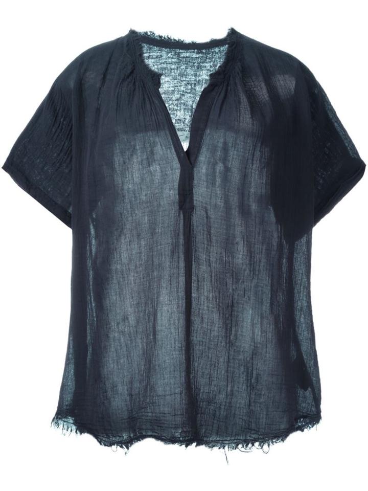 Raquel Allegra Gauze Top, Women's, Size: 1, Black, Cotton