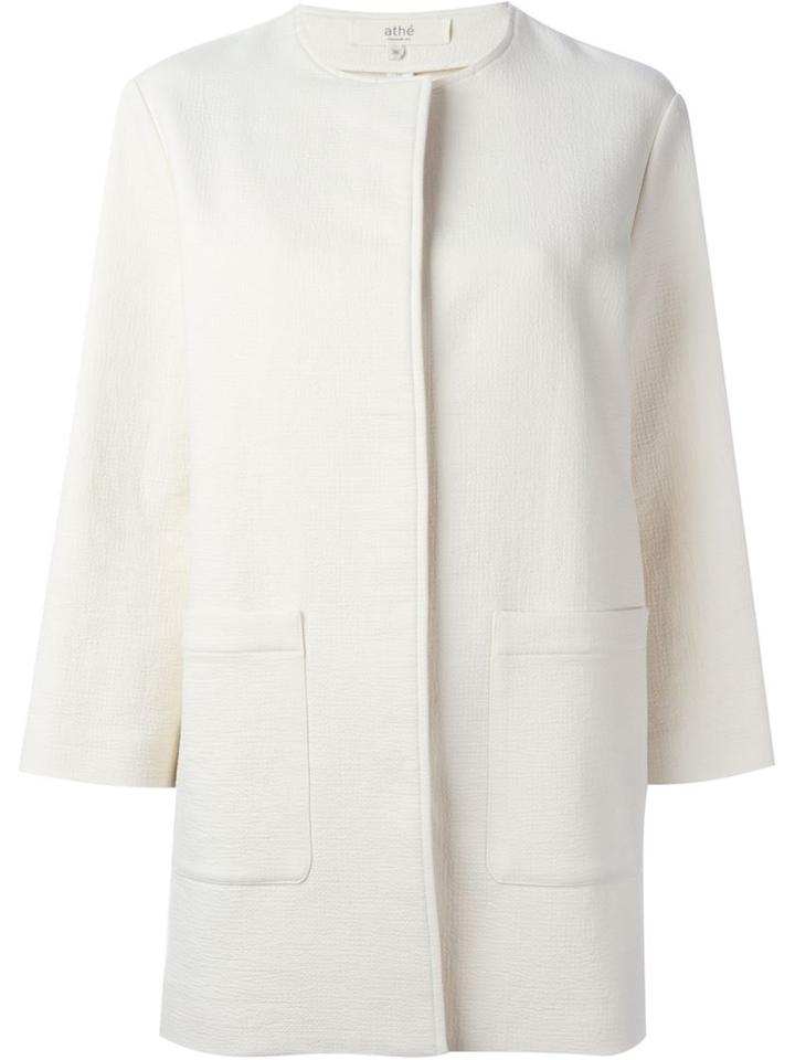 Vanessa Bruno Athé Round Neck Coat