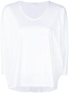 C.t.plage Cropped Sleeves T-shirt - White