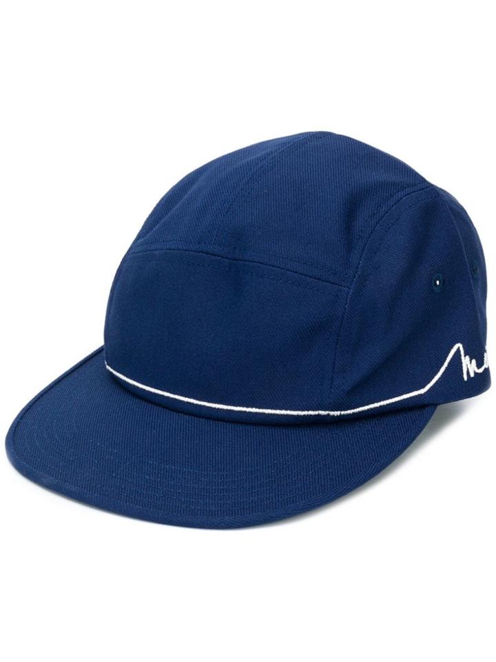 Maison Kitsuné Embroidered Logo Cap - Blue