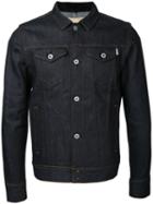 Factotum - Denim Jacket - Men - Cotton/polyurethane - 48, Black, Cotton/polyurethane