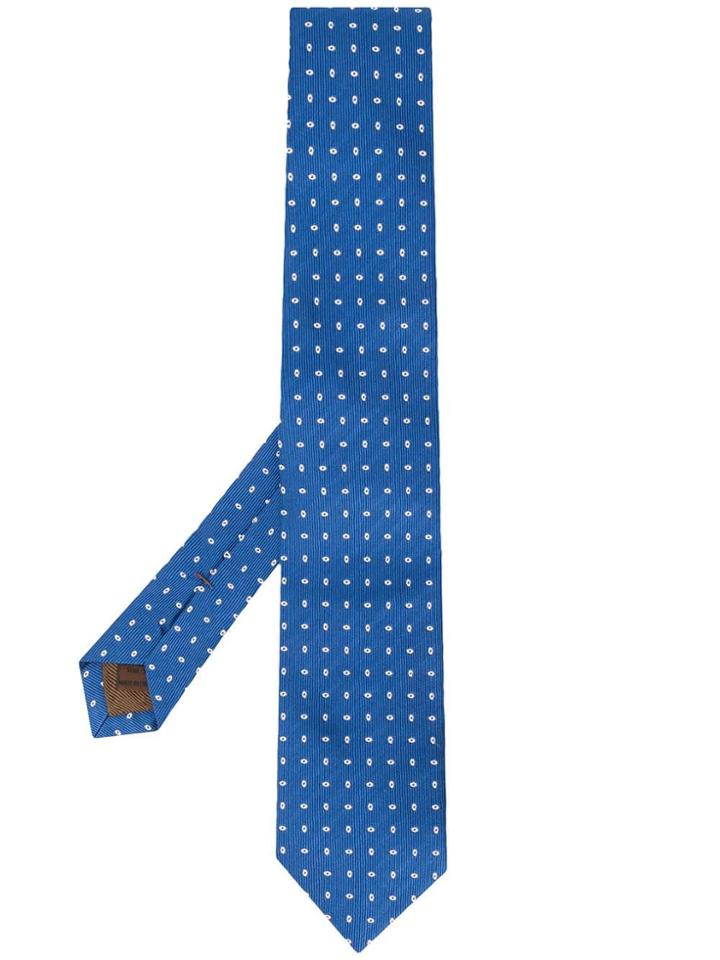 Church's All-over Pattern Tie - Blue