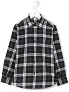 Il Gufo Plaid Shirt, Toddler Boy's, Size: 3 Yrs, Black