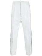 Dsquared2 Tailored Side-striped Trousers - White