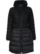 Zac Zac Posen 'juniper' Padded Coat, Women's, Size: Small, Black, Nylon/rayon/lamb Fur