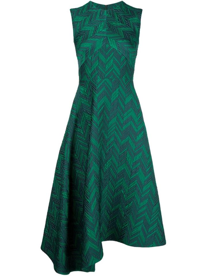 Jason Wu Herringbone Cloqué Sleeveless Dress