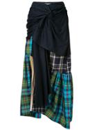 Enföld Draped Skirt - Multicolour