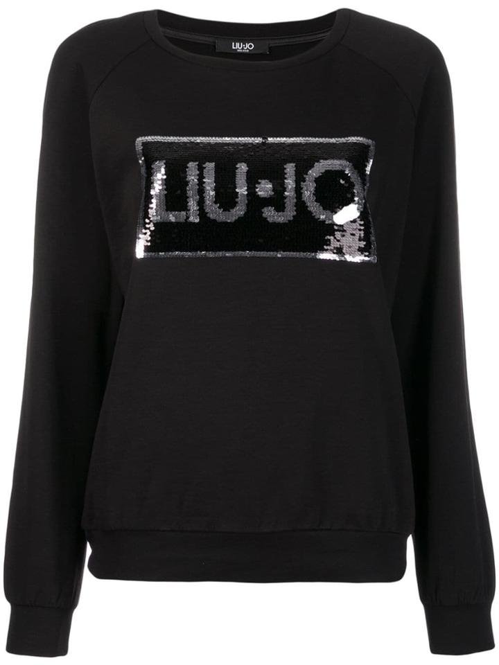 Liu Jo Cassiopea Logo Sweatshirt - Black