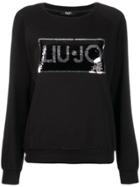 Liu Jo Cassiopea Logo Sweatshirt - Black