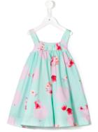 Lapin House Floral Print Dress, Toddler Girl's, Size: 4 Yrs, Green