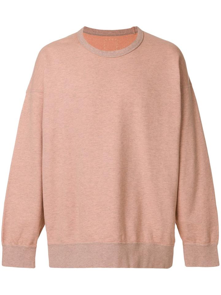 Visvim Crew Neck Sweatshirt - Pink