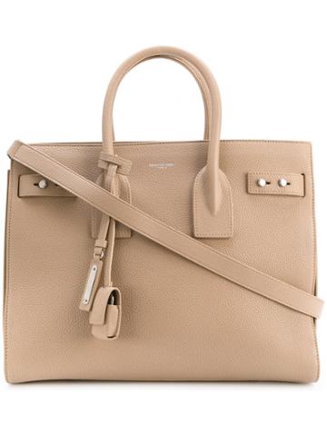 Saint Laurent Sac De Jour Tote - Neutrals