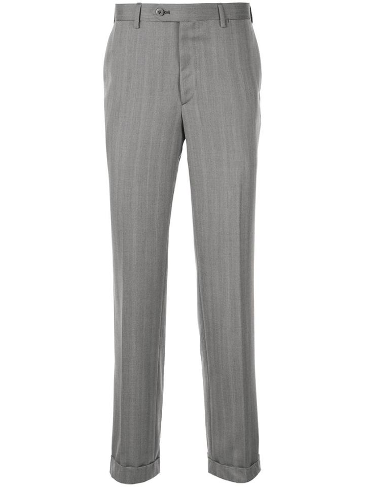 Brioni Straight Leg Chinos - Grey