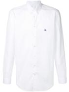 Etro Logo Embroidered Shirt - White
