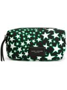 Marc Jacobs Large 'biker' Landscape Pouch, Women's, Cotton/calf Leather
